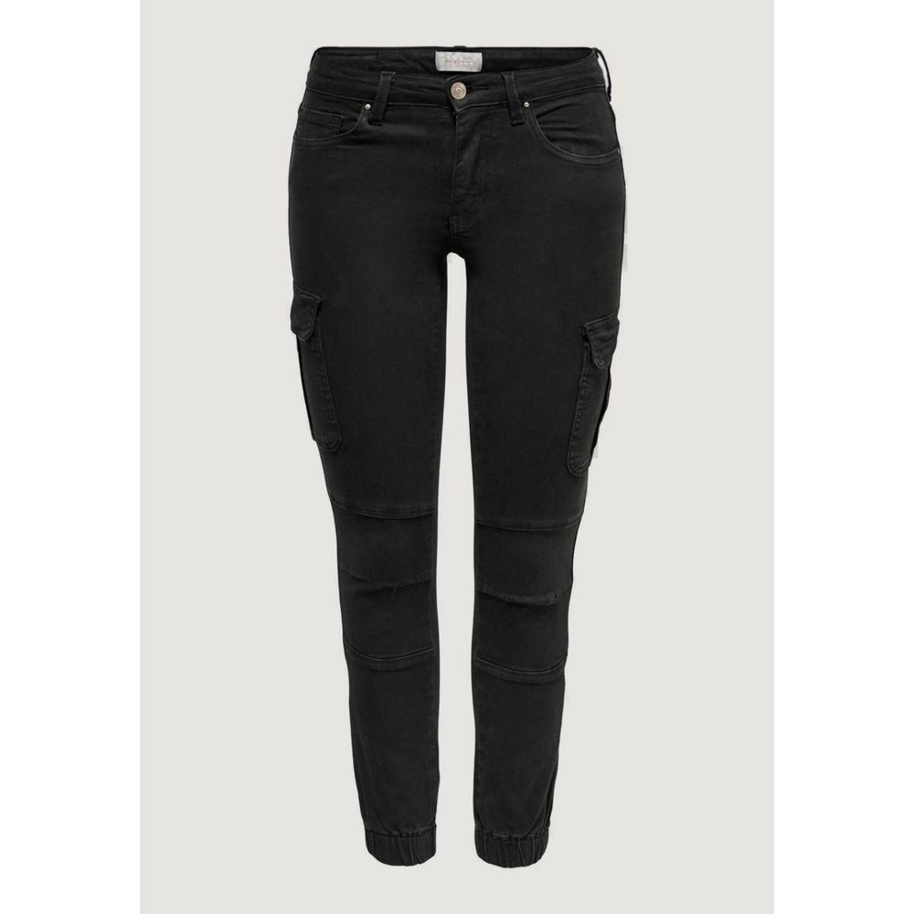 Only Black Cotton Skinny Pant