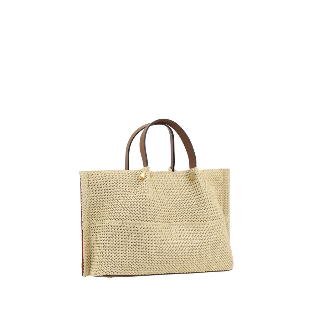 Valentino Garavani Straw Shoulder Bag