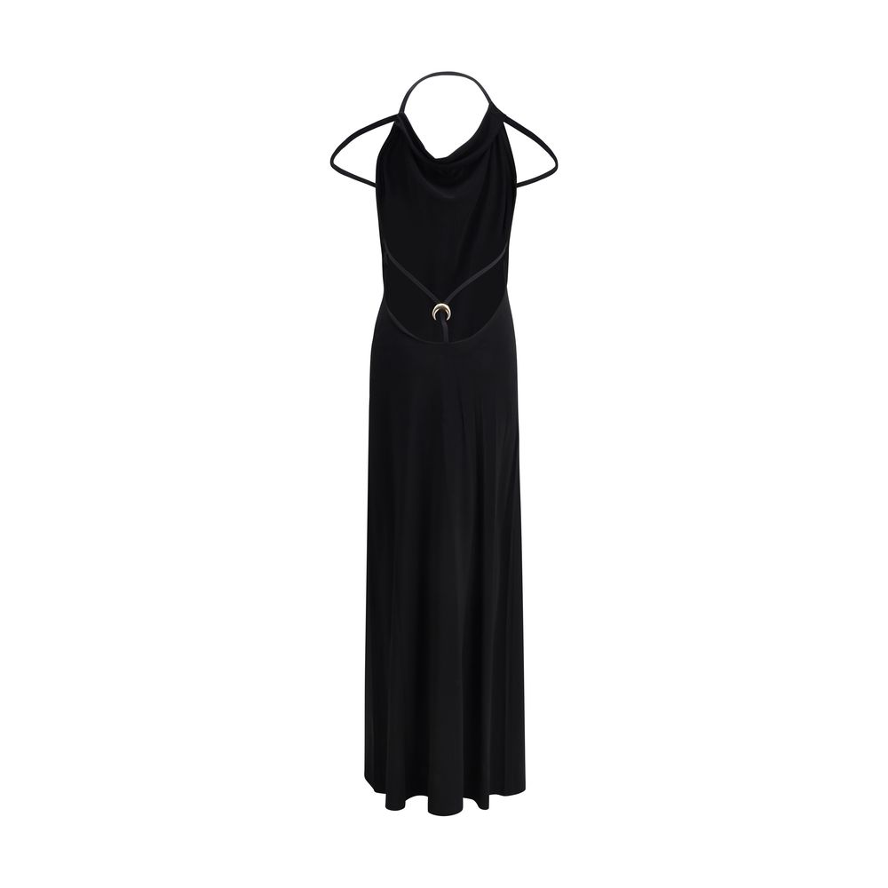 Marine Serre Long Dress with neckline on the back