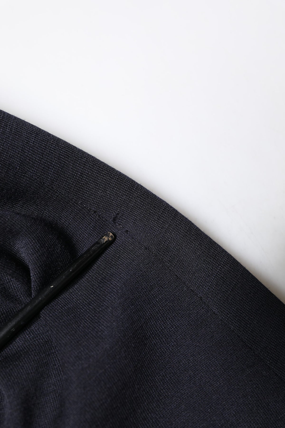 Dolce & Gabbana Dark Blue Wool Single Breasted Coat Suit Blazer
