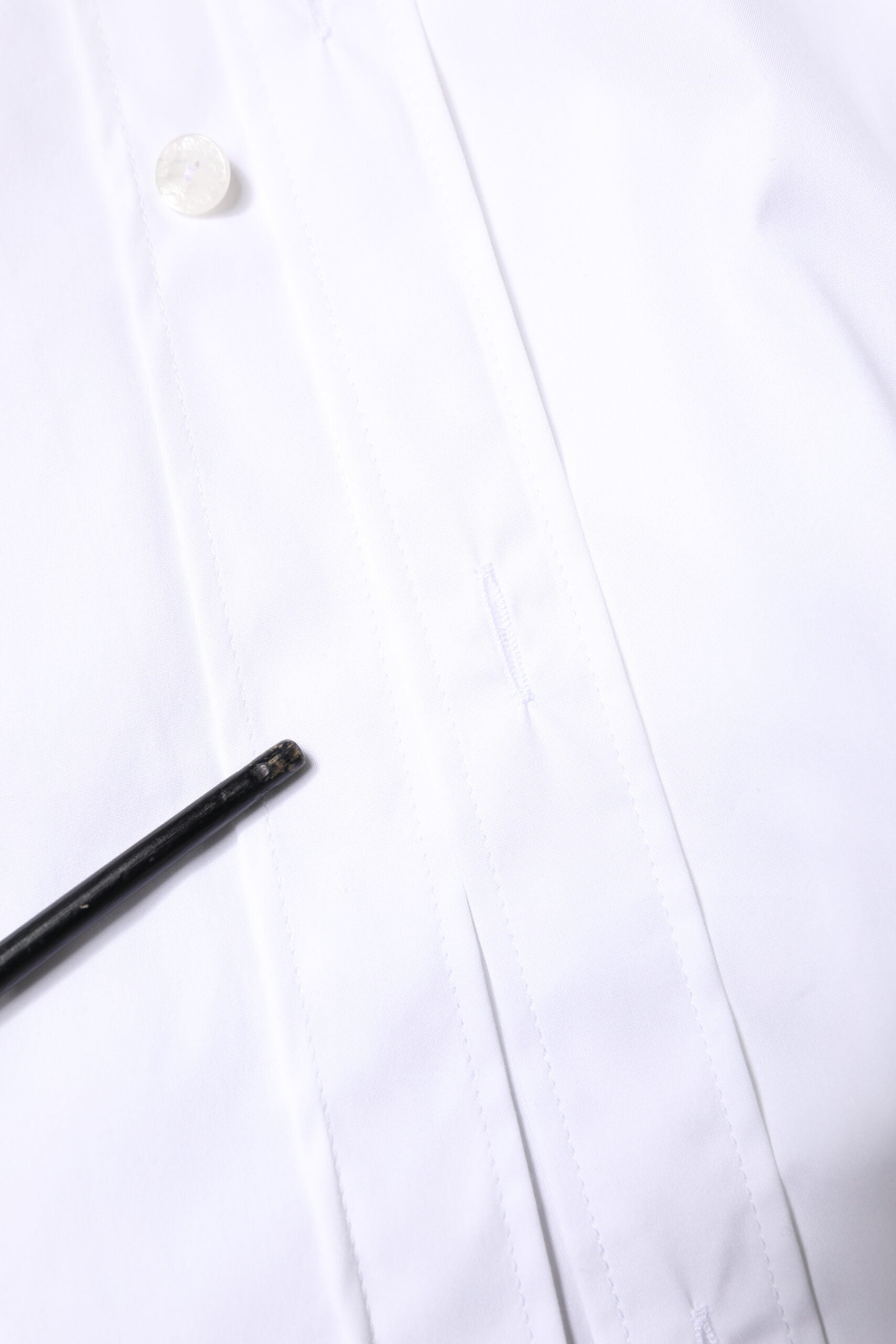 Dolce & Gabbana White Cotton GOLD Men Dress Formal Shirt