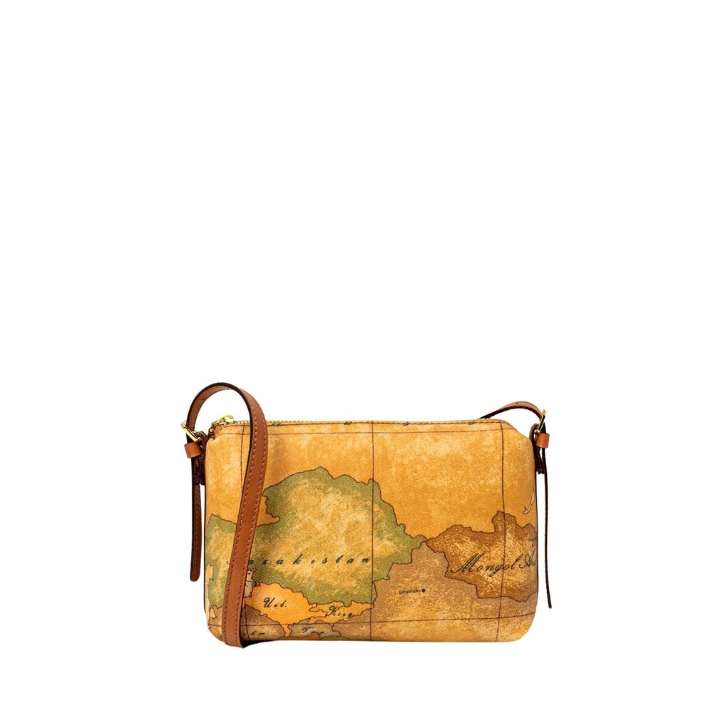 Alviero Martini Prima Classe Beige Leather Handbag