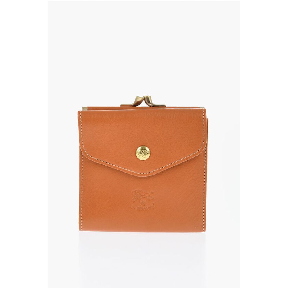 Il Bisonte Orange Leather Wallet
