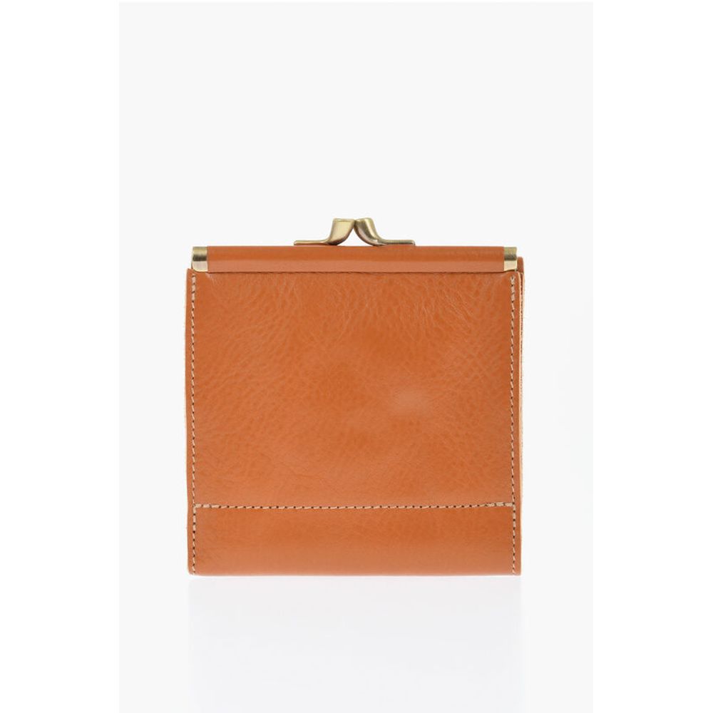 Il Bisonte Orange Leather Wallet