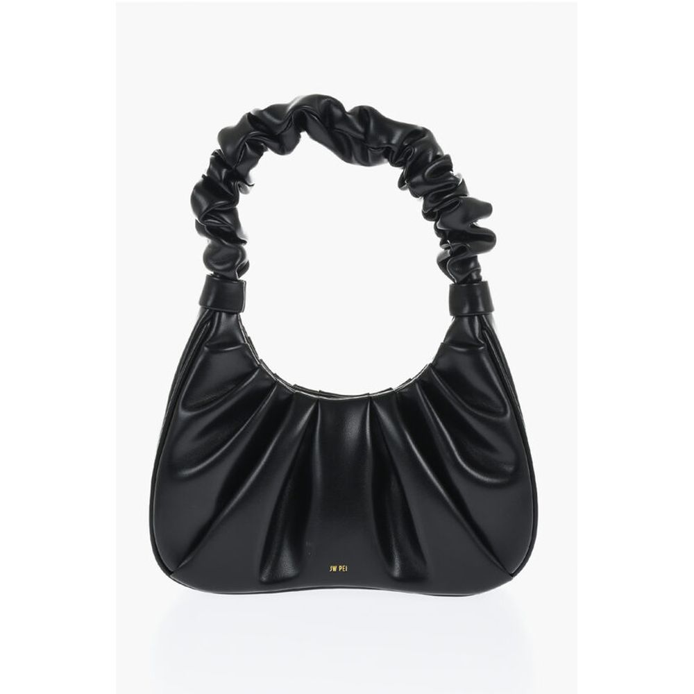 Jw Pei Black Polyurethane Shoulder Bag