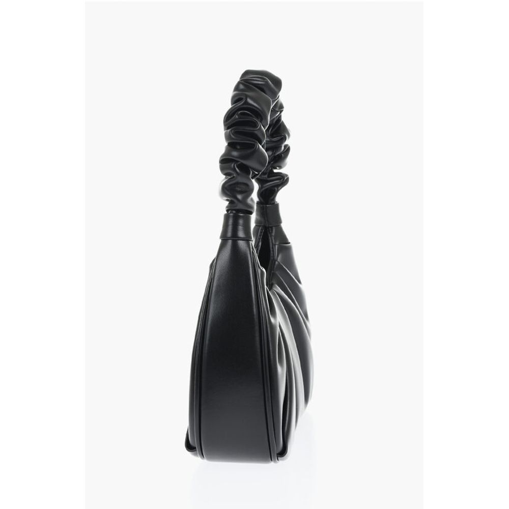Jw Pei Black Polyurethane Shoulder Bag