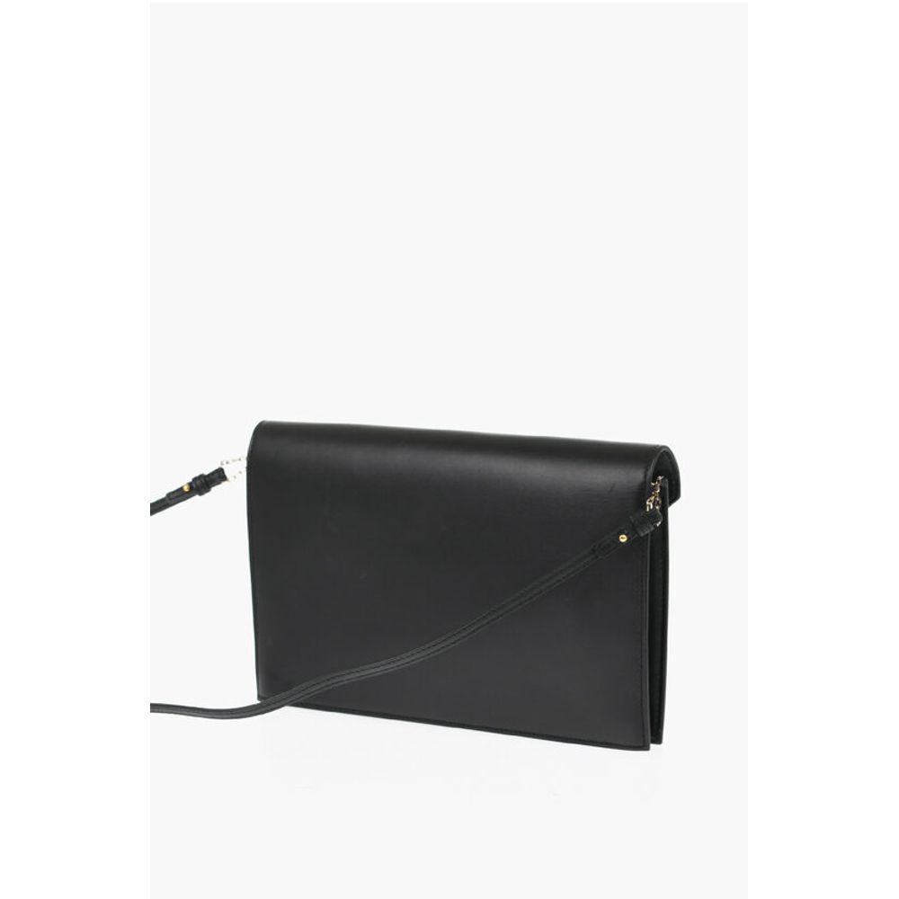 Victoria Beckham Black Calfskin Shoulder Bag