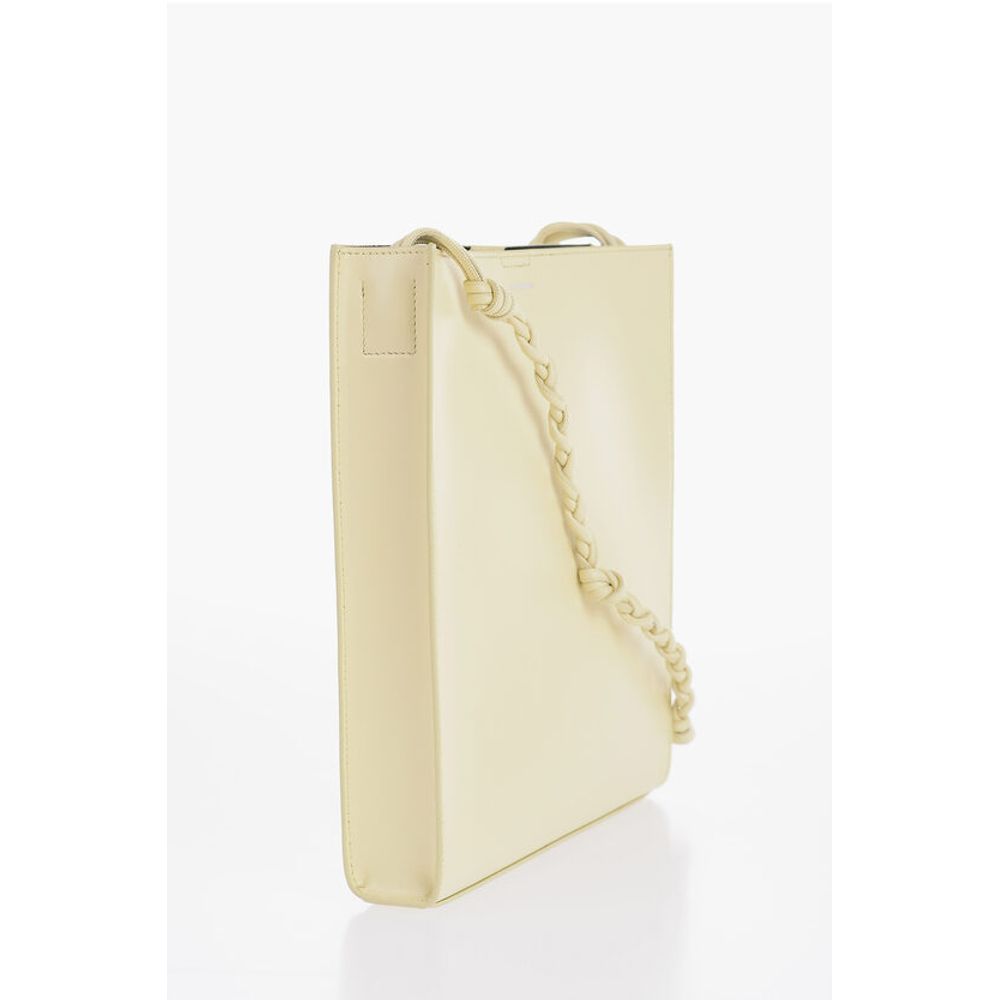 Jil Sander Yellow Cowhide Shoulder Bag