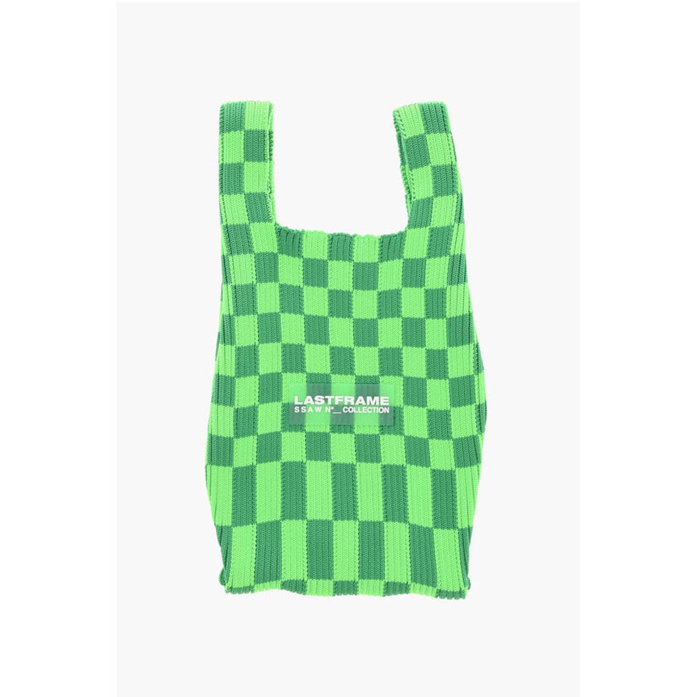 Last Frame Green Polyester Shoulder Bag