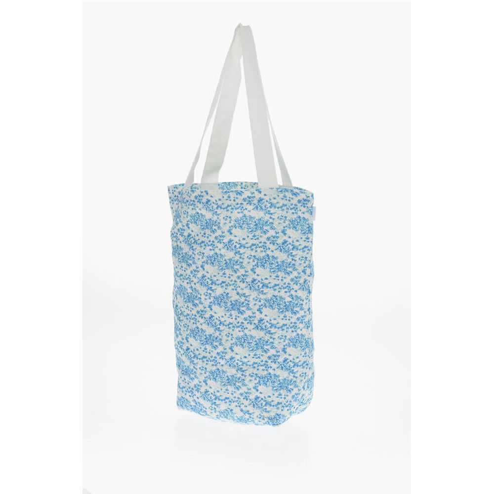 Samsoe Samsoe Blue Cotton Shoulder Bag