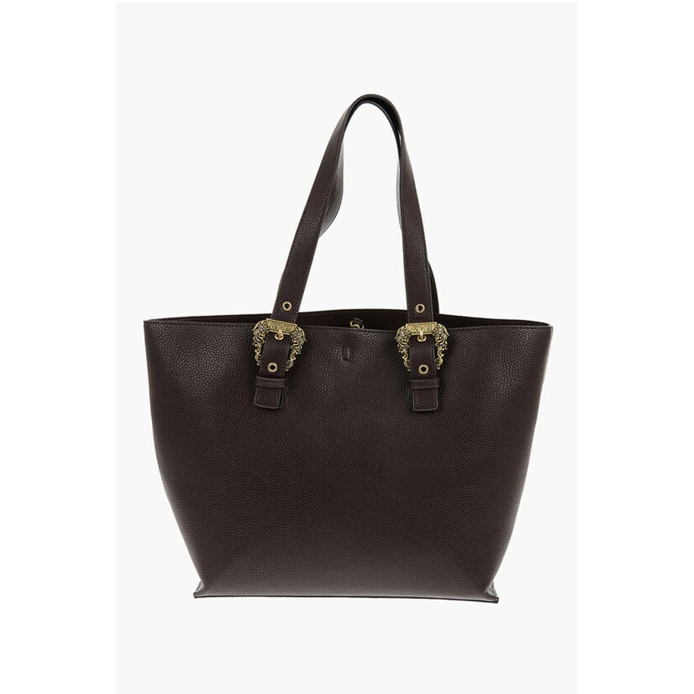 Versace Brown Polyester Shoulder Bag