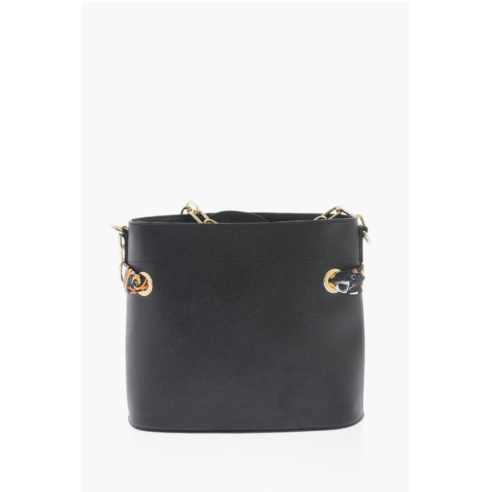 Versace Black Polyester Shoulder Bag