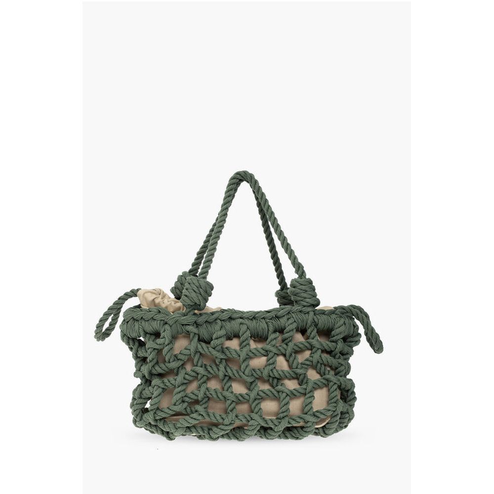 Dsquared² Green Polyester Shoulder Bag
