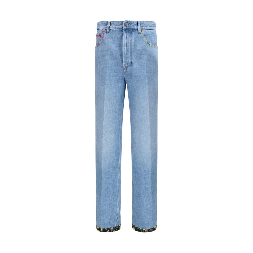 Valentino Jeans with floral details