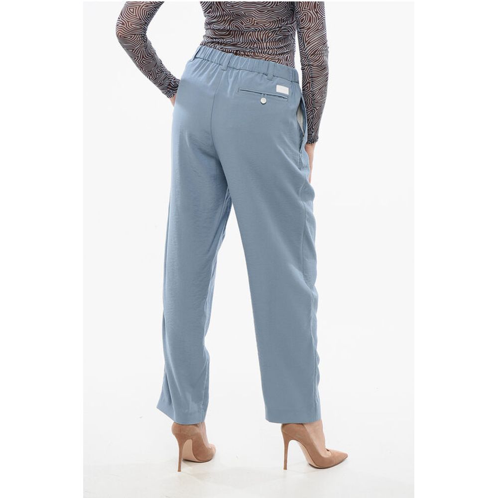 Kenzo High-waisted Pants with Pleated Detailing