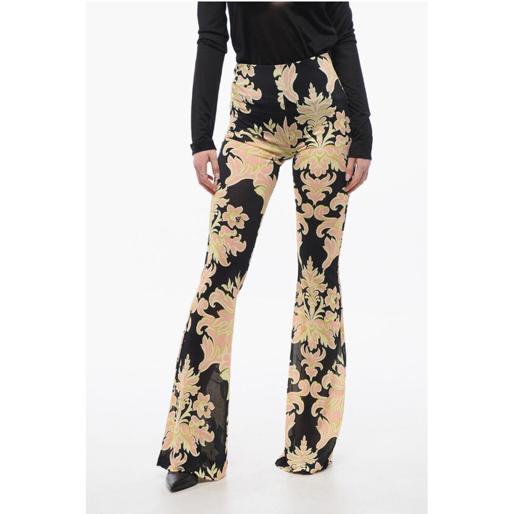 Etro Floral High-waisted Pants
