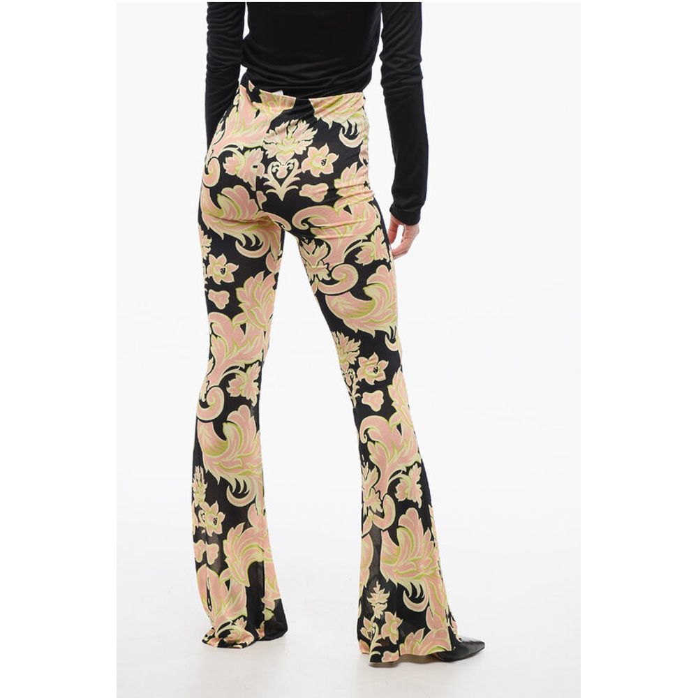 Etro Floral High-waisted Pants
