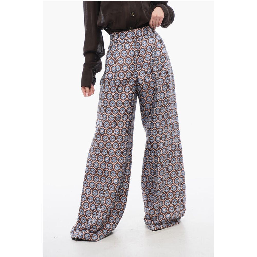 Etro Jacquard Pleated Pants