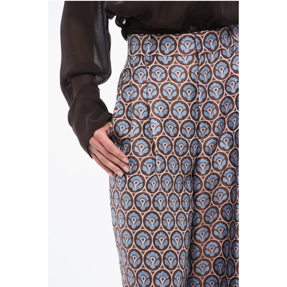 Etro Jacquard Pleated Pants