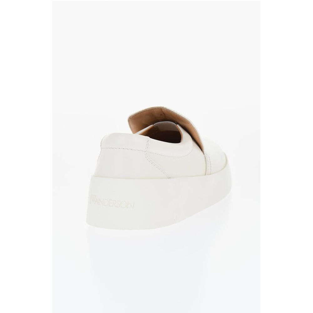 J.W.Anderson Leather Slip-On Sneakers