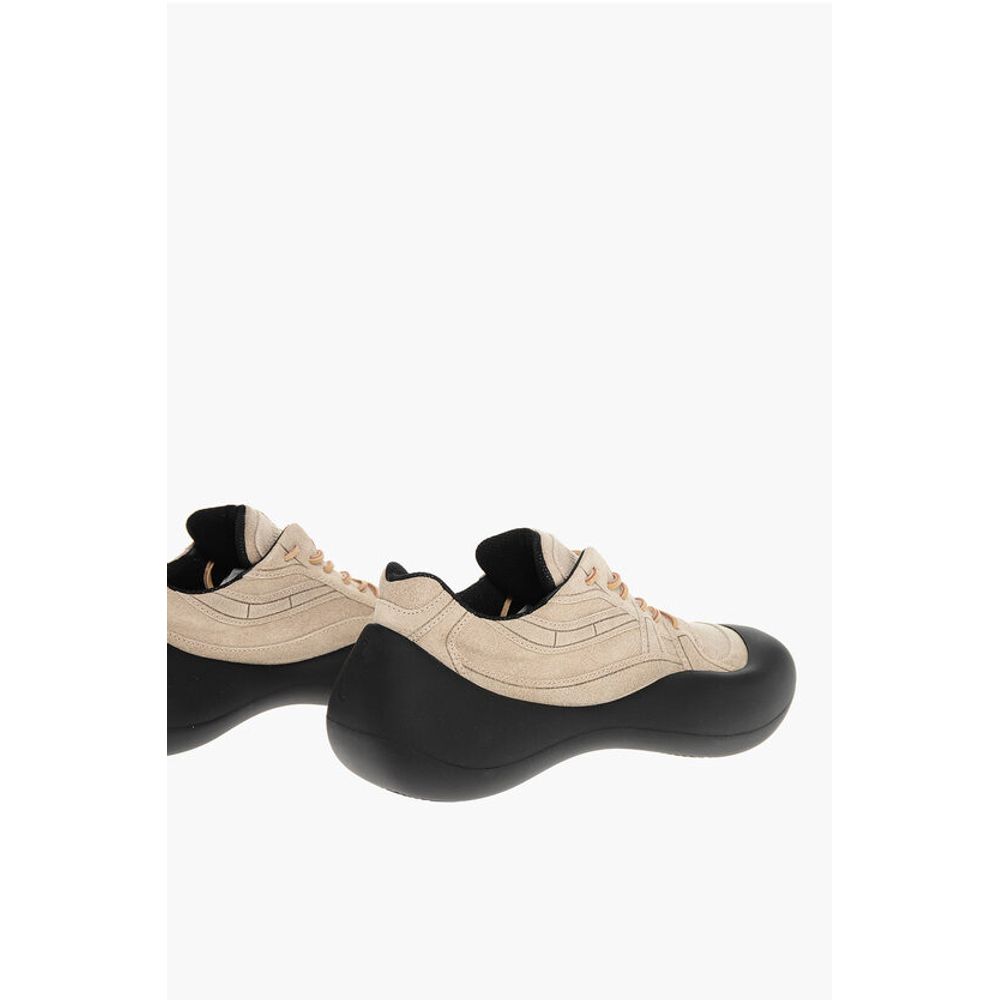 J.W.Anderson Suede BUBBLE Low-Top Sneakers