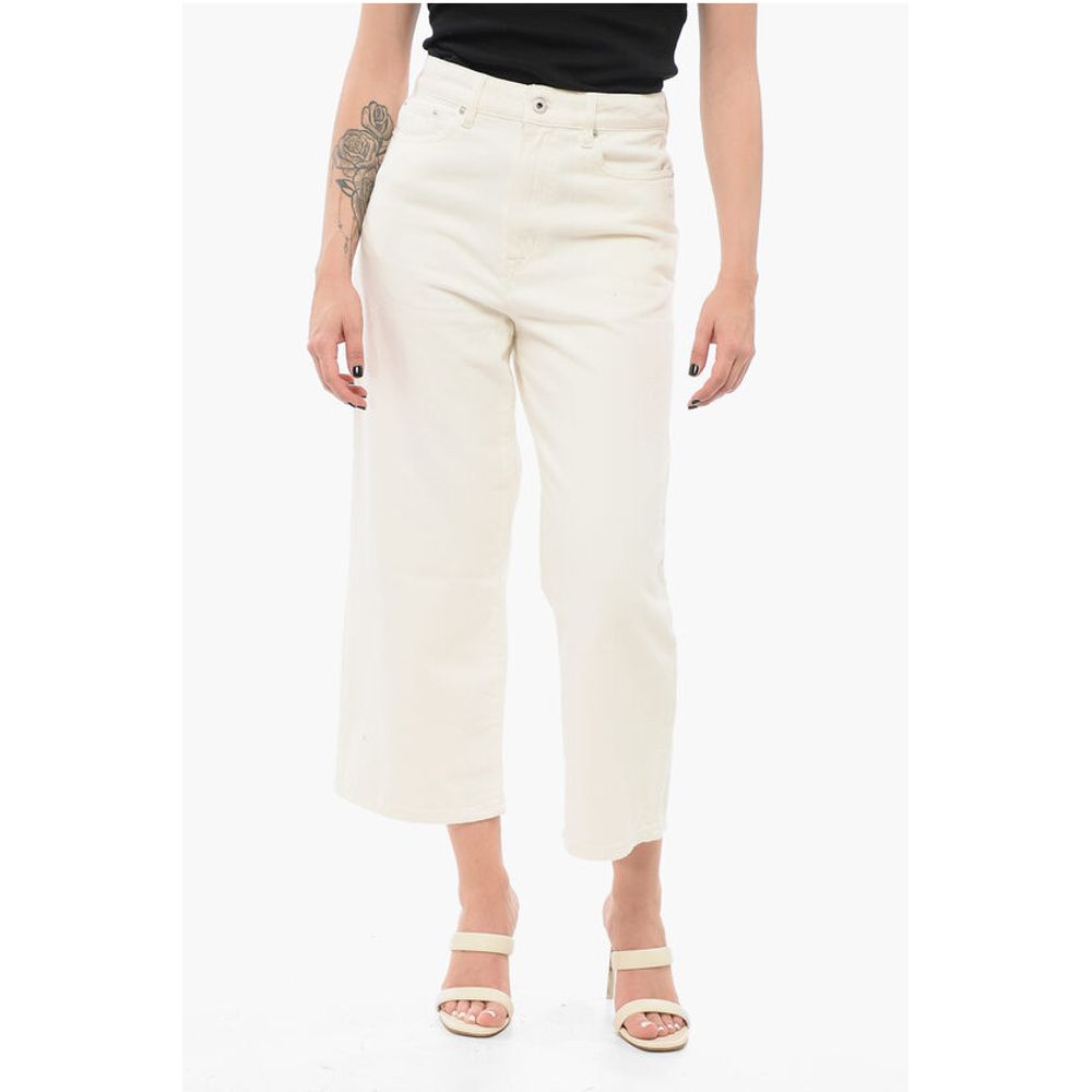 Kenzo Cropped Fit SUMIRE Denims with Belt Loops 25cm