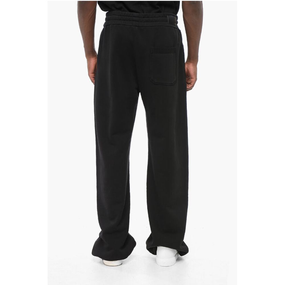 Amiri Drawstringed Ankle VARSITY Sweatpants with Flocked Prints
