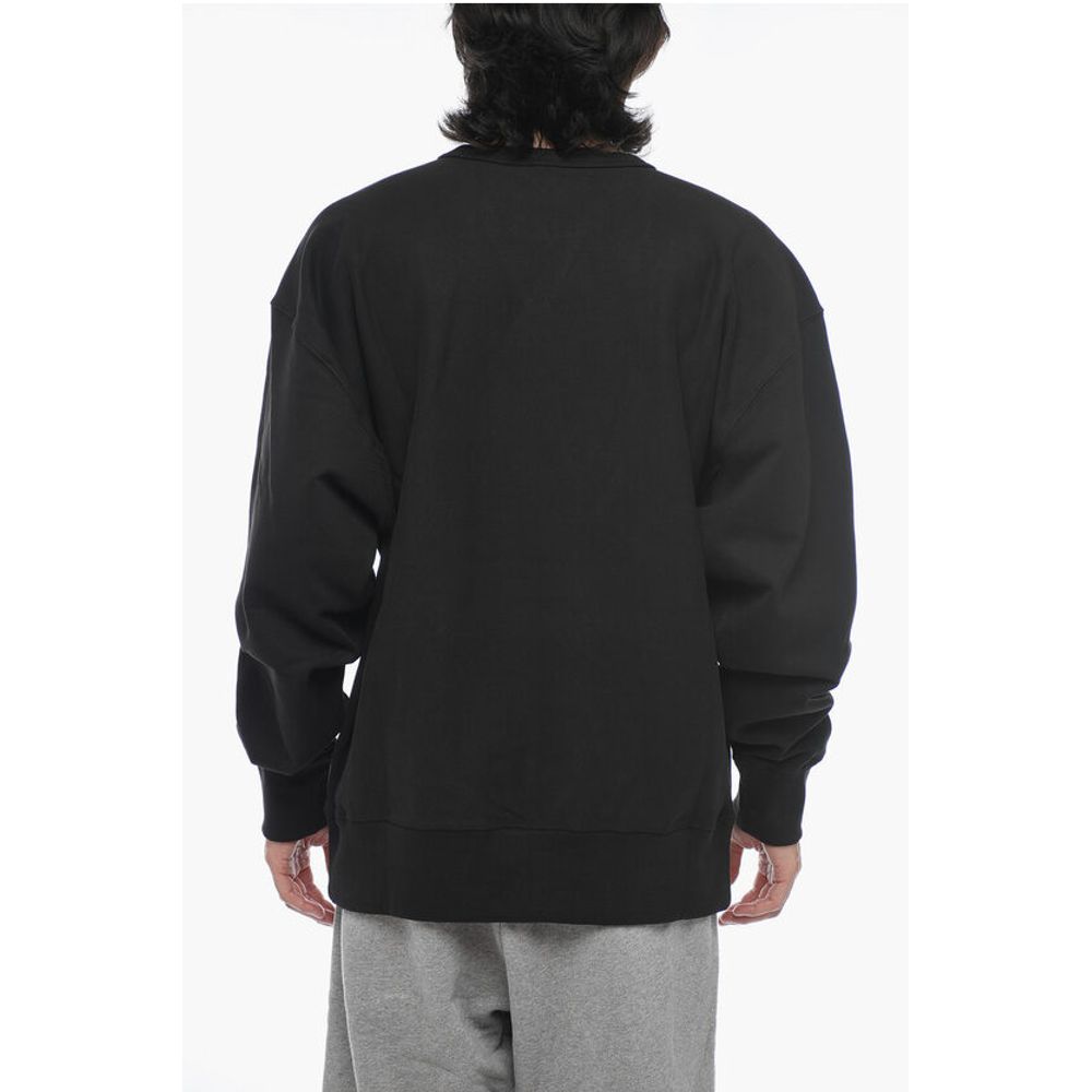 Kenzo Oversized CREST Sweatshirt with Embroidered Logo