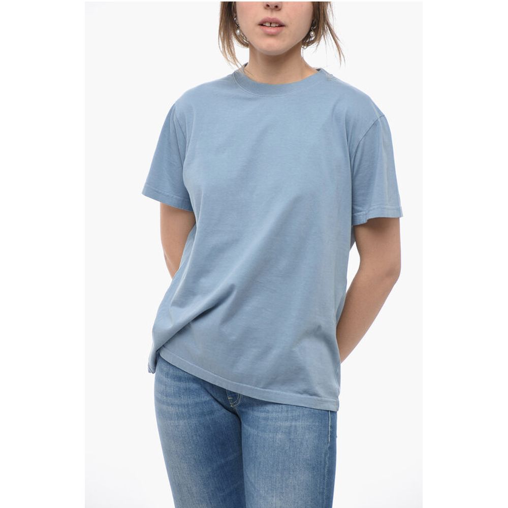 Chloé Crew Neck Monochrome Cotton T-Shirt