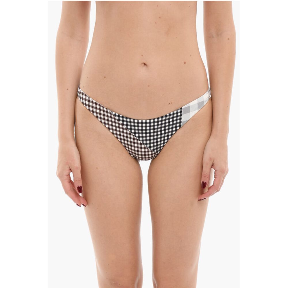 Marysia Gingham Checked Bikini Bottom
