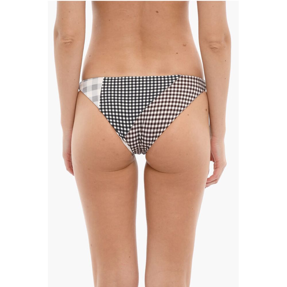 Marysia Gingham Checked Bikini Bottom