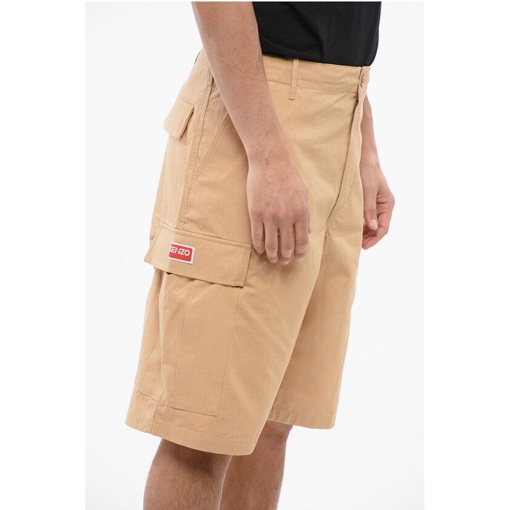 Kenzo Cotton WORKWEAR Cargo Shorts