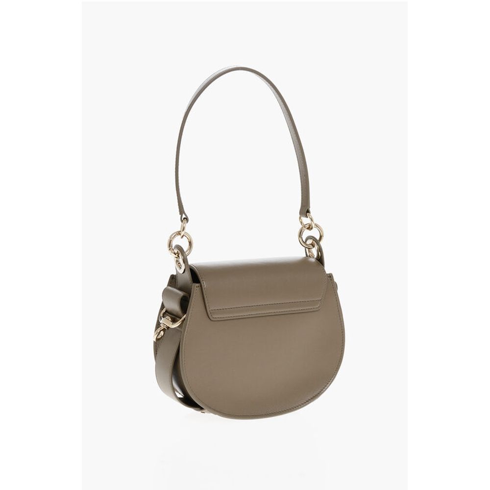 Chloé Leather TESS Shoulder Bag with Suede Detail