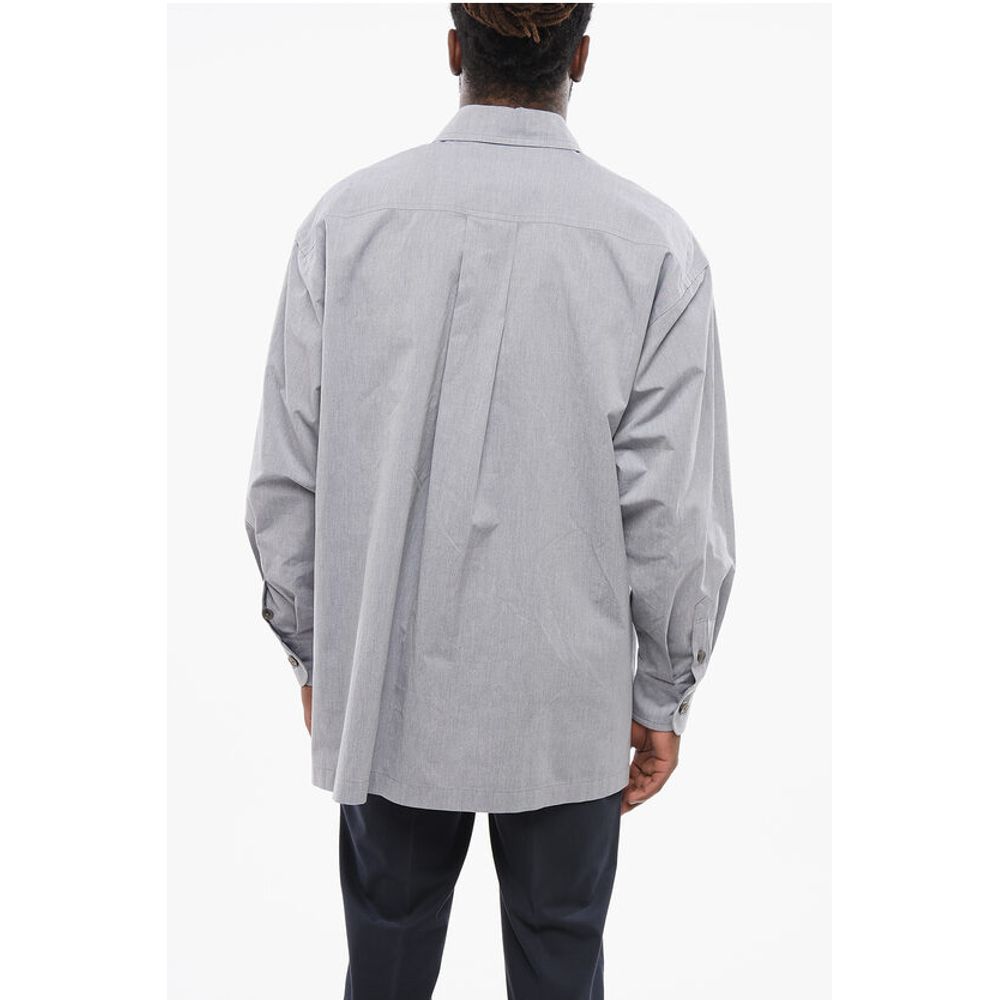 Kenzo Popeline FLOWER CREST Shirt with Breast-pocket