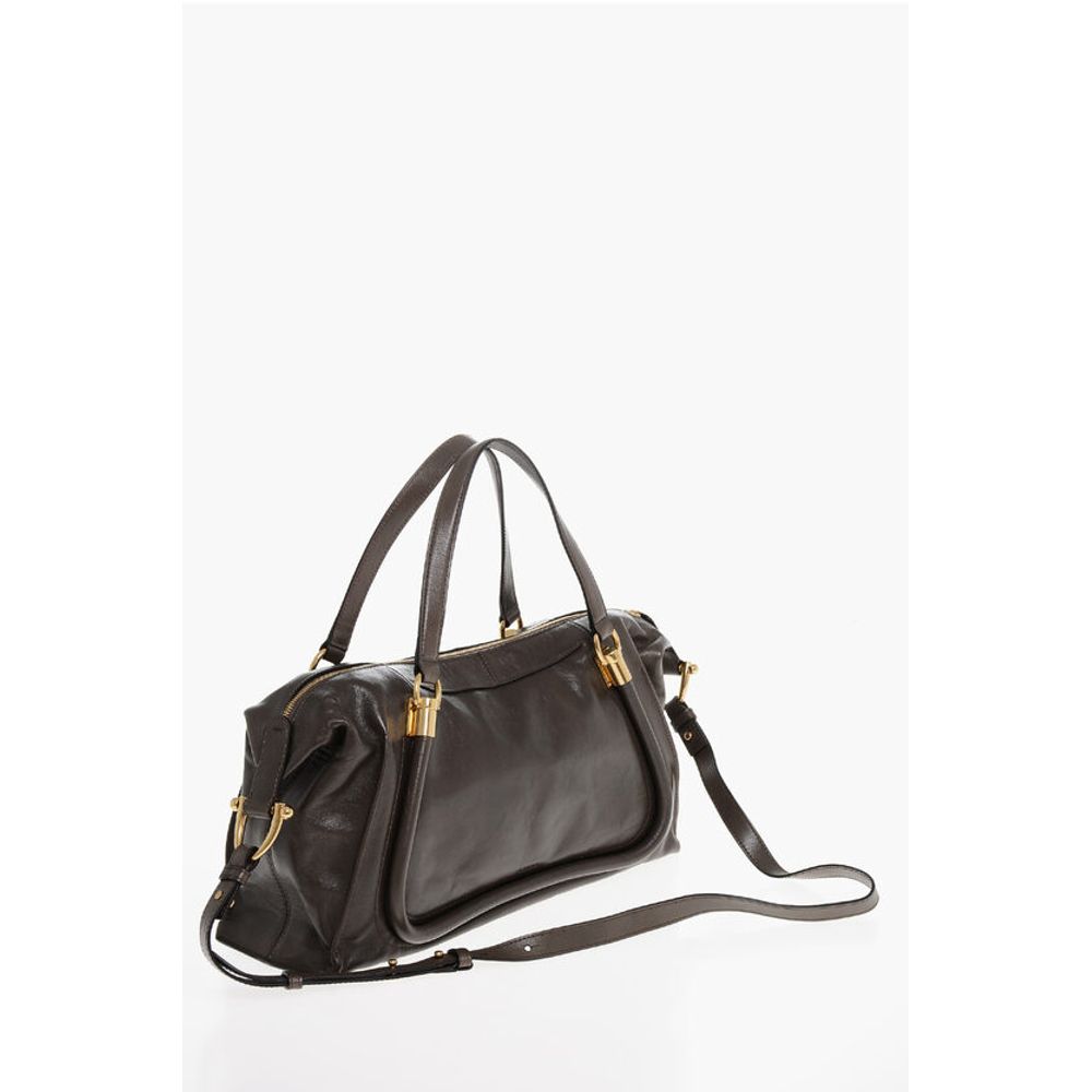 Chloé Brushed Leather DOUBLE CARRY Crossbody Bag