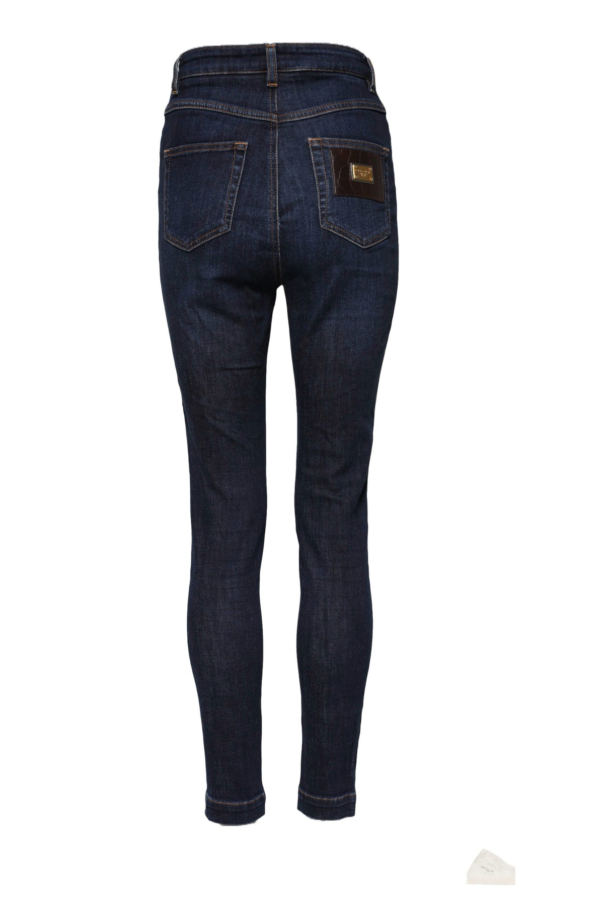 Dolce & Gabbana Blue GRACE High Waist Skinny Denim Jeans