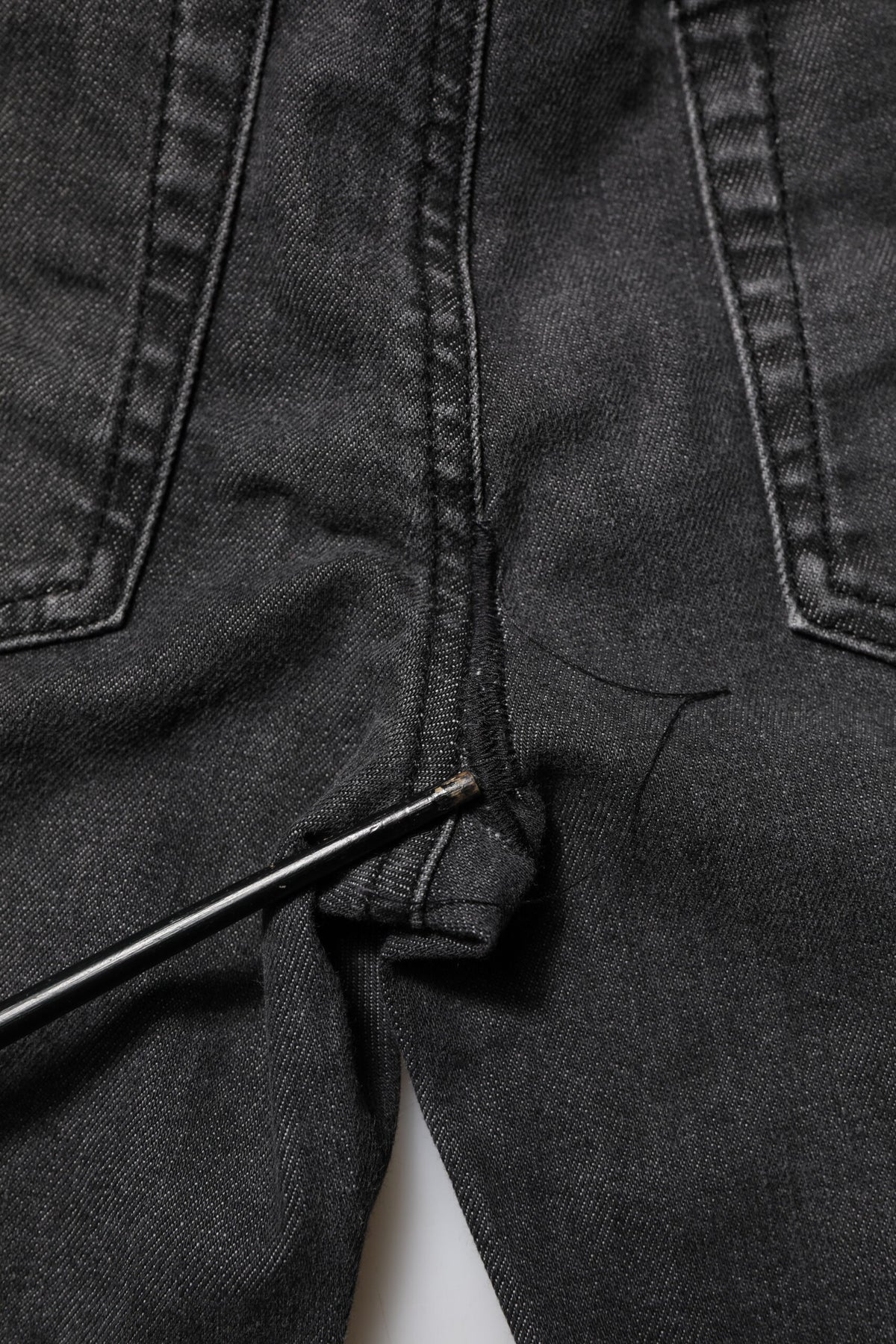 Dolce & Gabbana Black Cotton Low Waist Skinny Denim Jeans