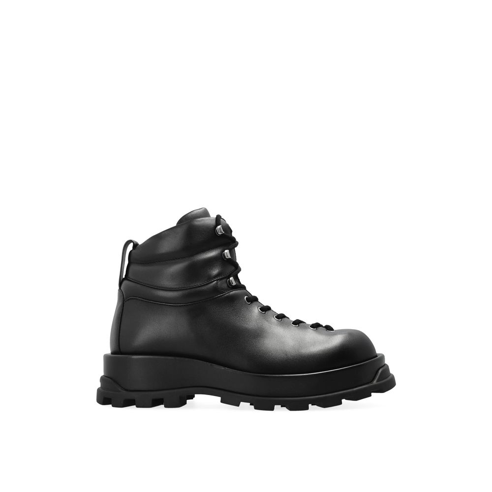 Jil Sander Leather Ankle Boots