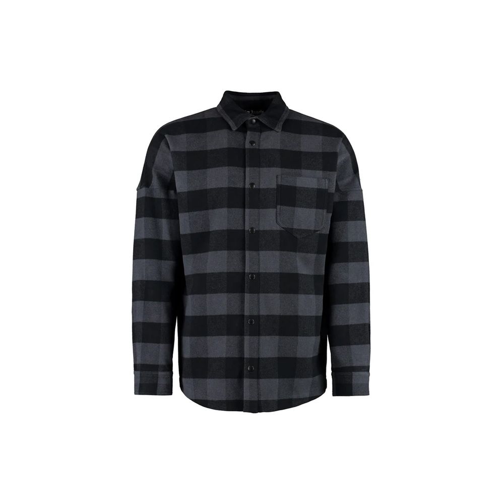 Palm Angels Logo Cotton Overshirt