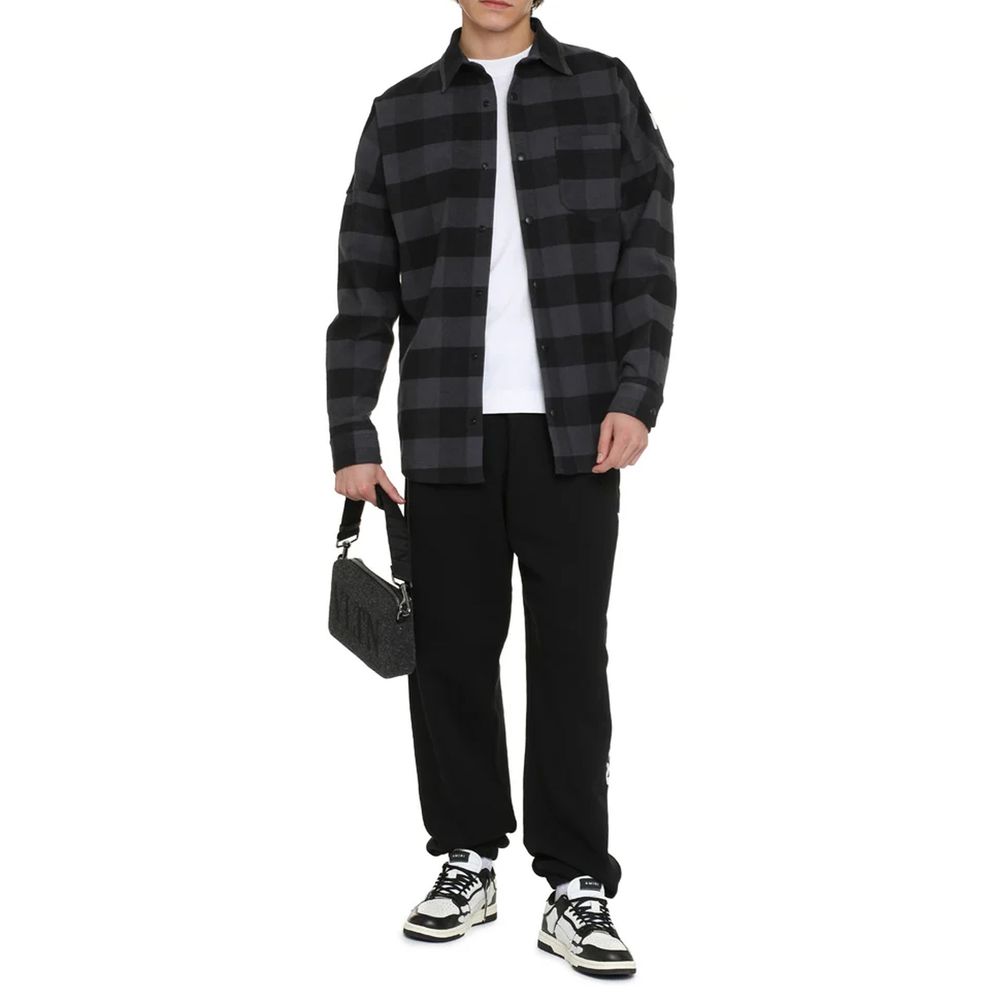 Palm Angels Logo Cotton Overshirt