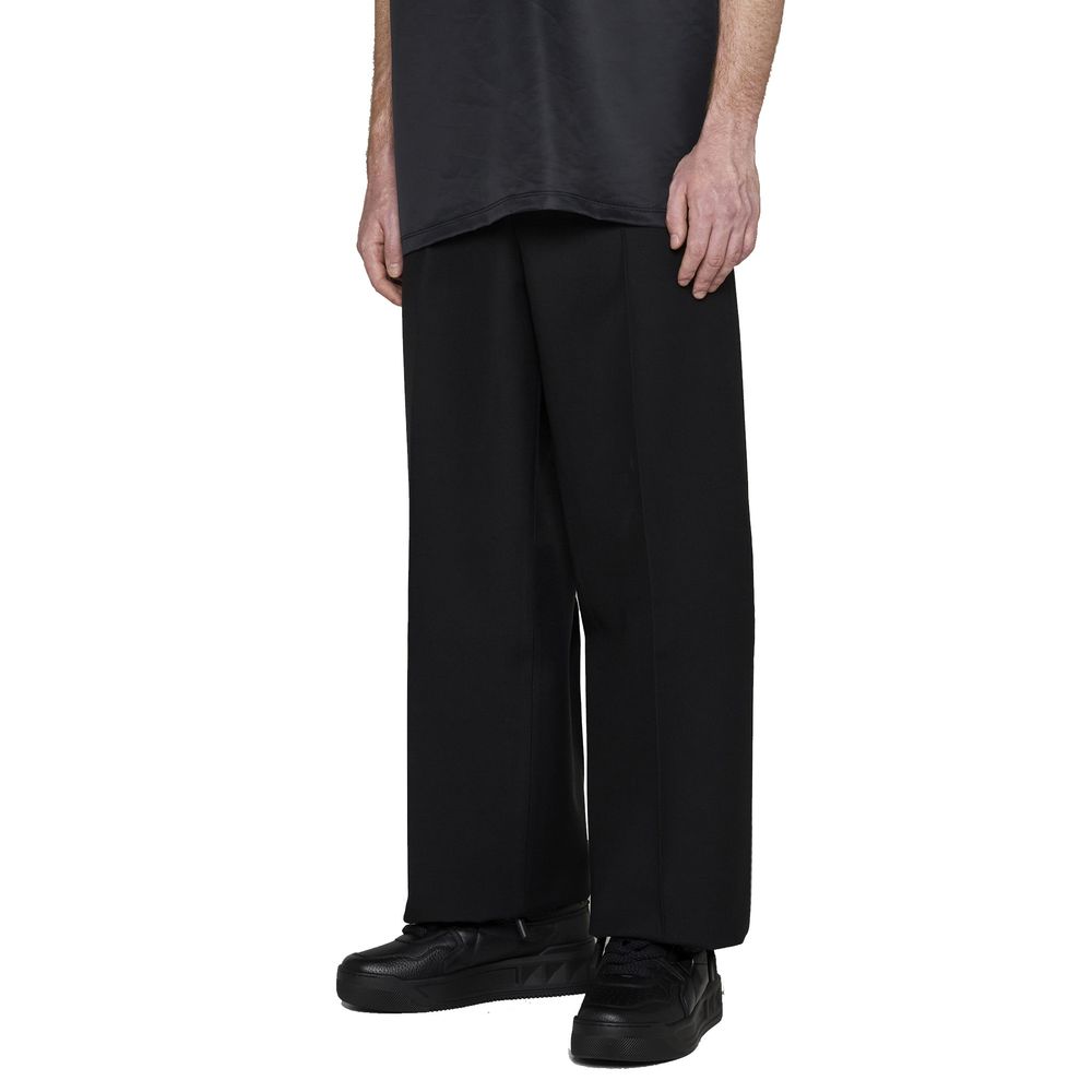 Valentino Wool And Silk Pants