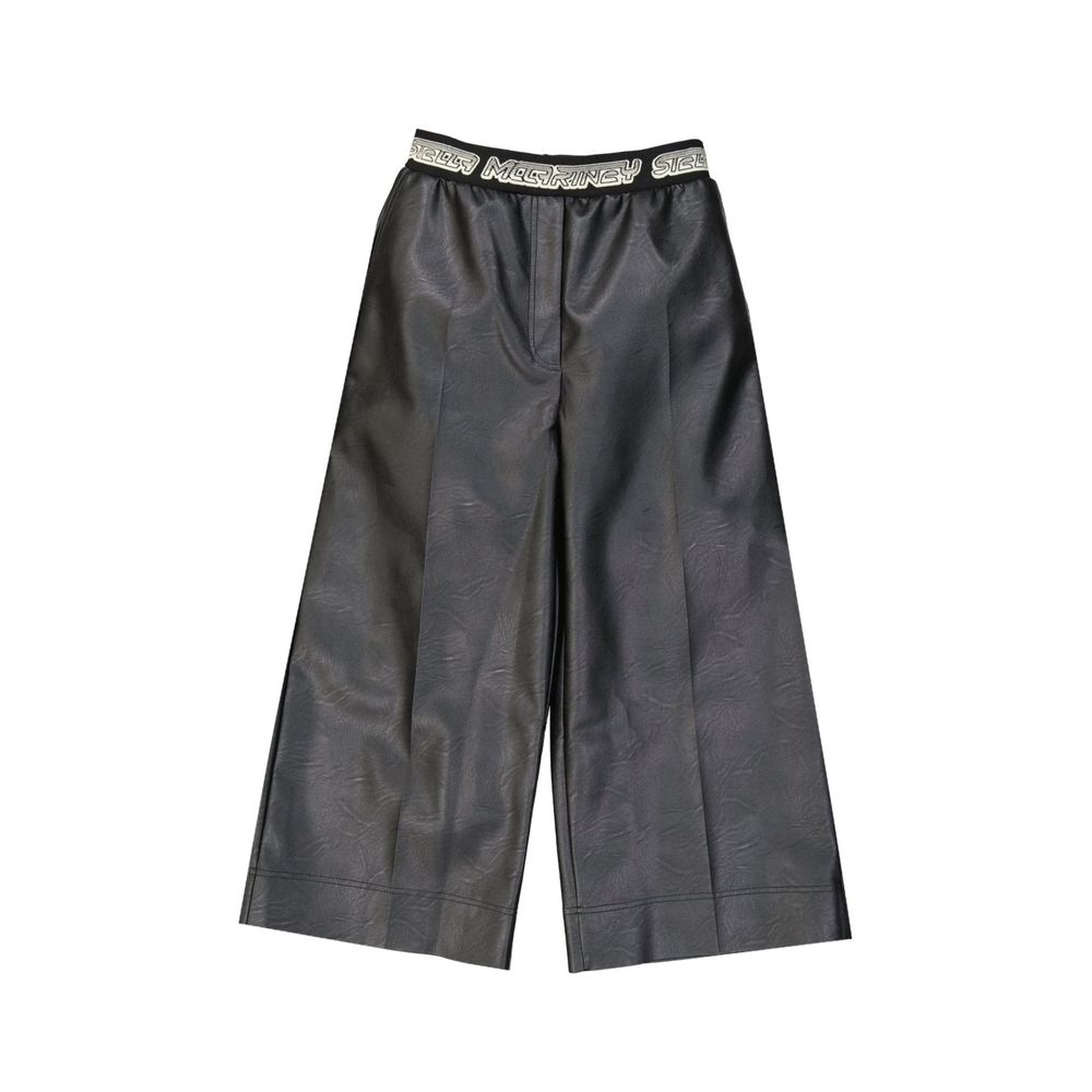 Stella McCartney Cropped Leather Effect Pants