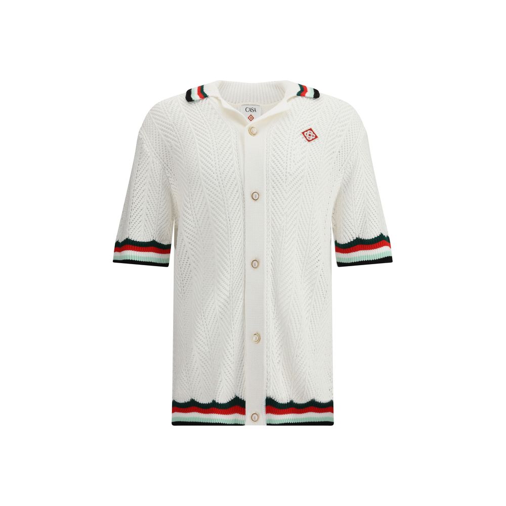 Casablanca Sporty Short-sleeve Cardigan