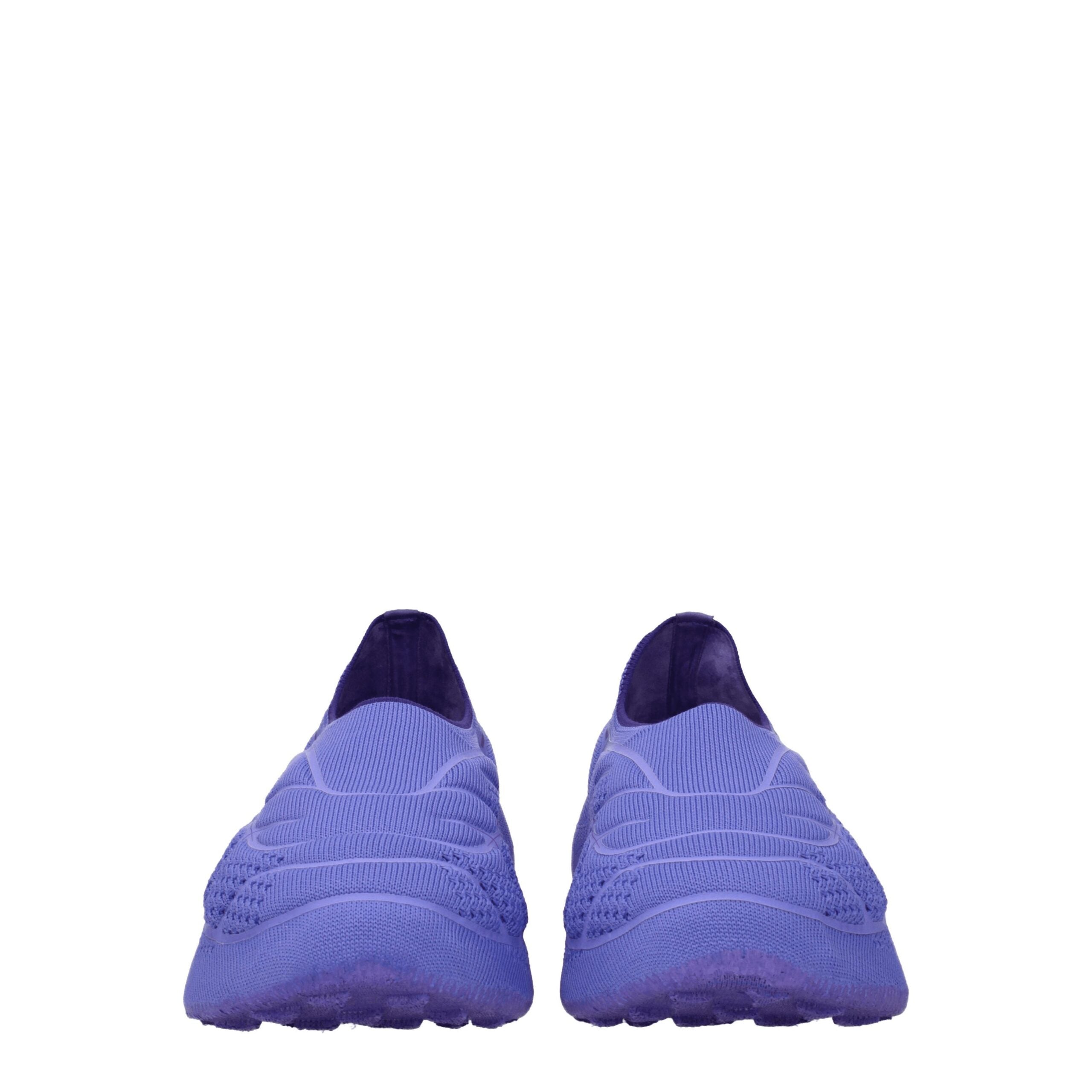 Givenchy Purple Fabric Slip-On Loafers