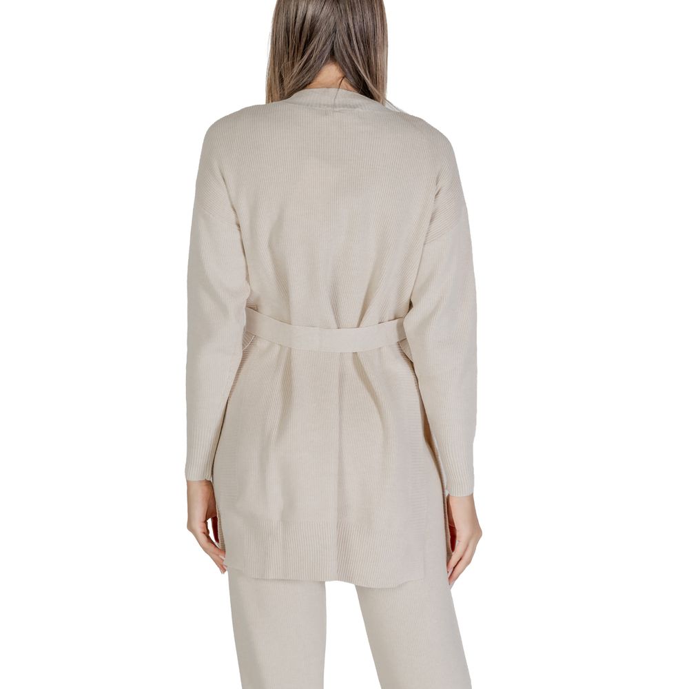 Cleré Beige Viscose Cardigan