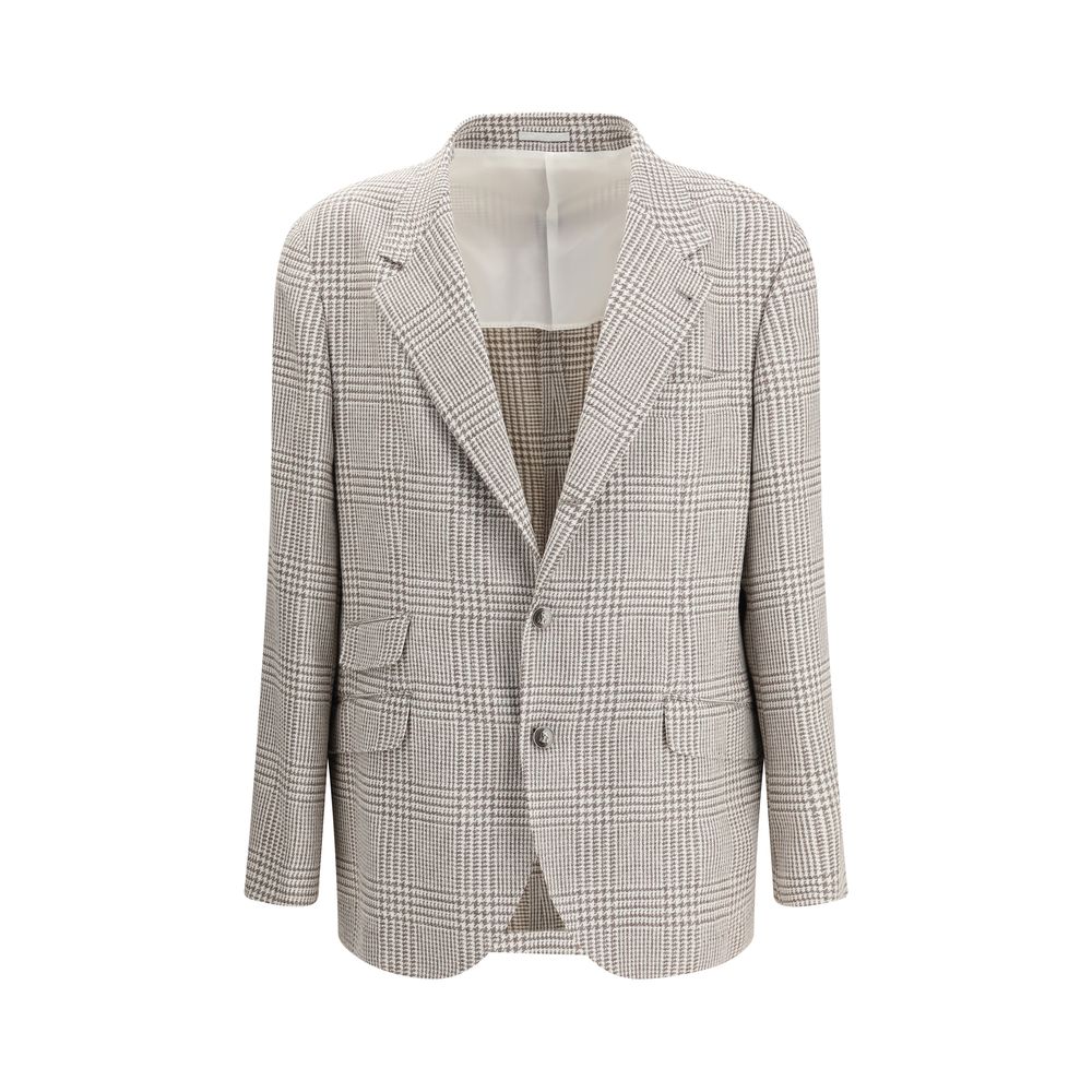 Brunello Cucinelli Prince of Wales Blazer