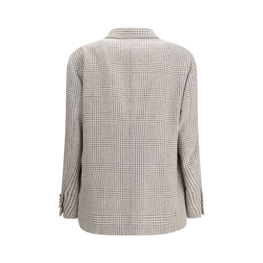 Brunello Cucinelli Prince of Wales Blazer