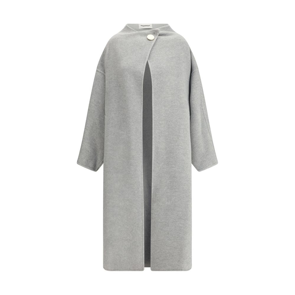 Darkpark Oversized Coat in Melange Cashmere Wool