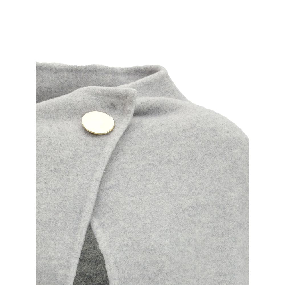 Darkpark Oversized Coat in Melange Cashmere Wool