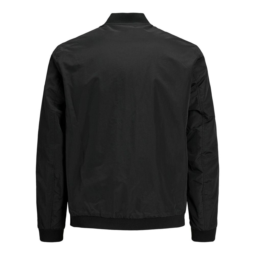 Jack Jones Black Polyester Jackets & Coat